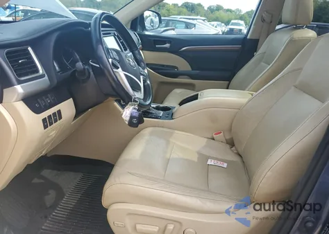 2018 Toyota Highlander Limited from USA, damaged, VIN 5TDDZRFH2JS877371